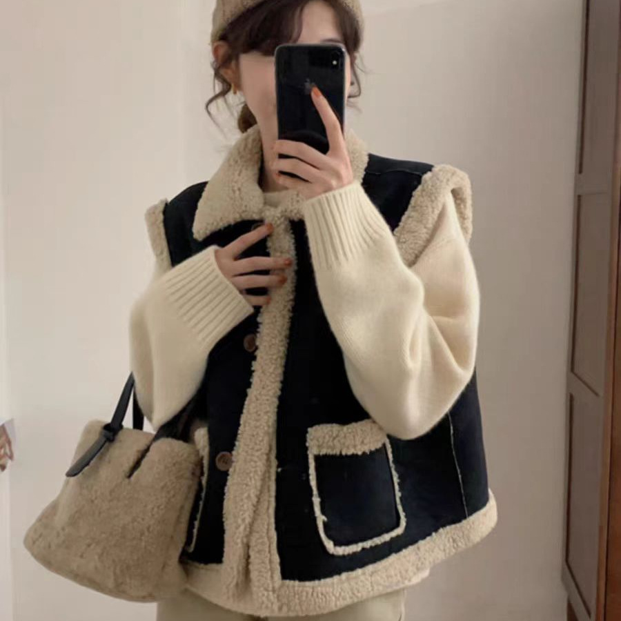 Puffer Vest Padded - Vests Waistcoats Thick Womens Embroidered Winter