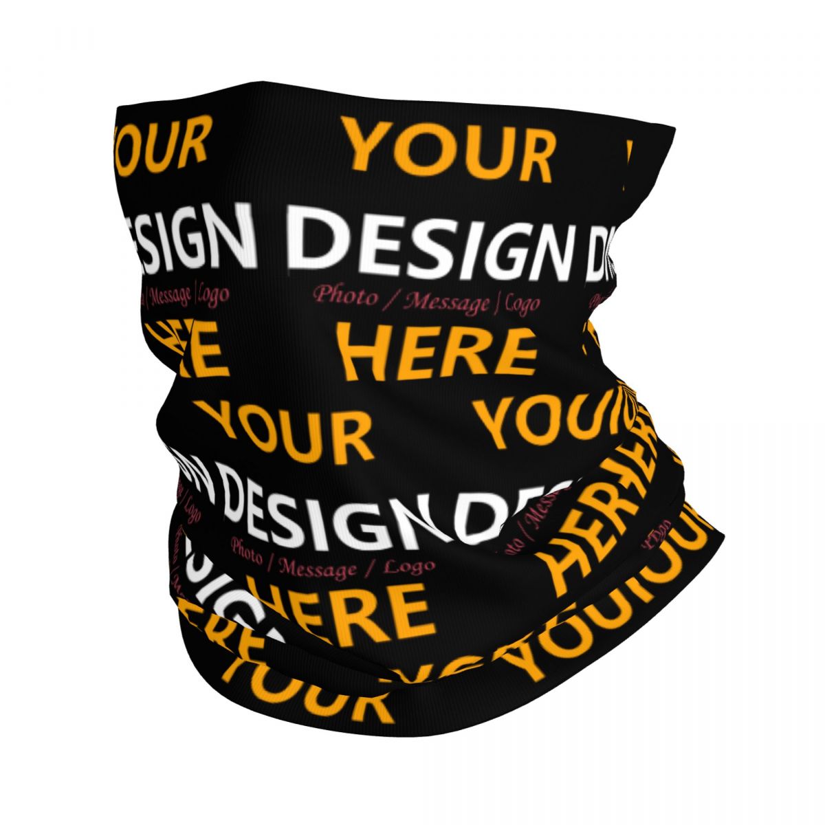 Balaclava Face Mask - Custom Your Design Here Bandana Neck