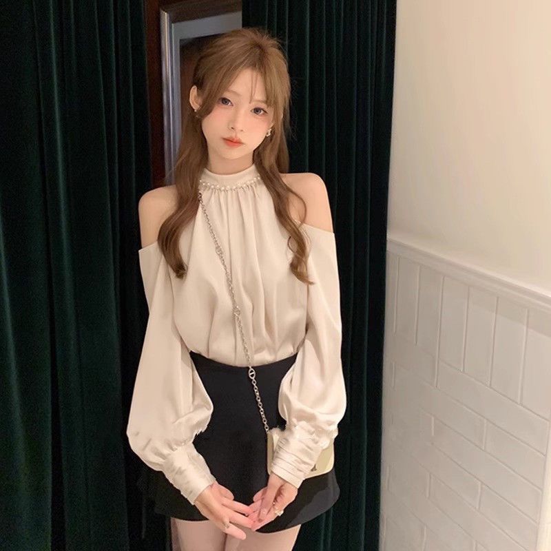 Street Fashion In Korea - Spring Sweet Blouses For Women O-neck