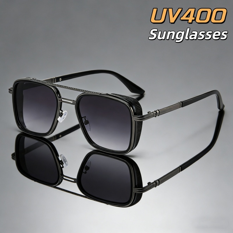 Street Fashion Photography - Retro Oval-framed Sunglasses Man High-end 2026