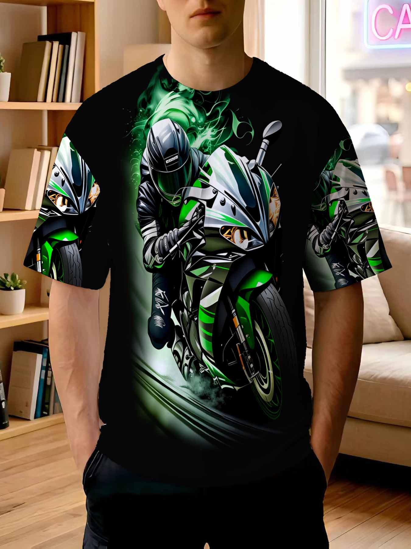 Street Fashion Culture - 2026 new printed T-shirt Men's Street