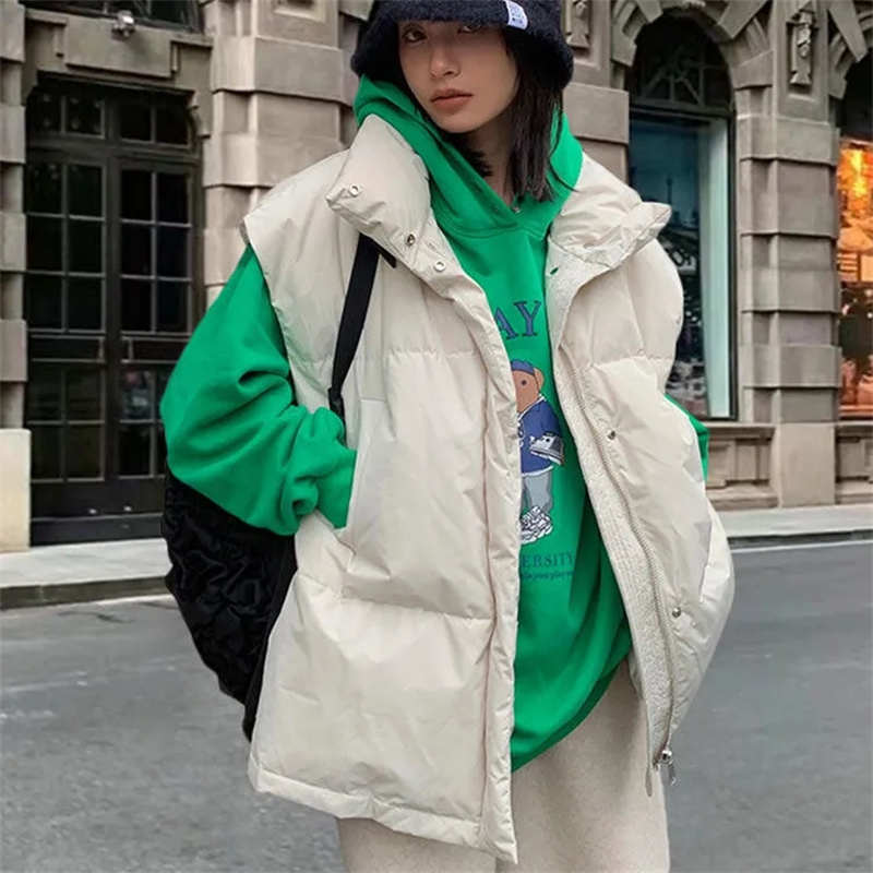 Puffer Vest Padded - 2024 New Korean Winter Jackets Fashion