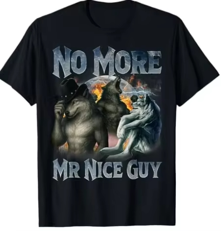 Street Fashion For Short Guys - No More Mr Nice Guy Funny
