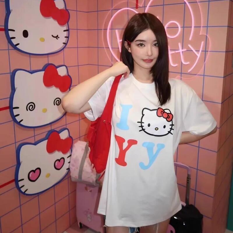 Street For Fashion - Short-Sleeved Sanrio Summer Pure Cotton Unisex