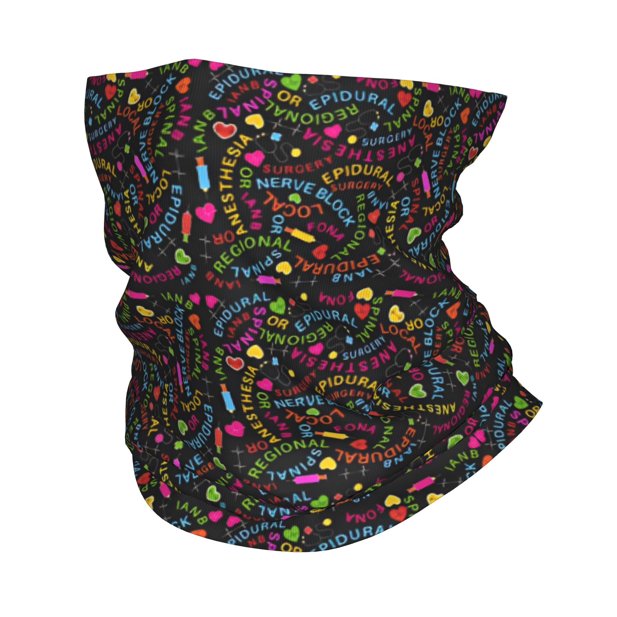Balaclava Face Mask - Anesthesia Anesthesiology Medical Bandana Neck Gaiter