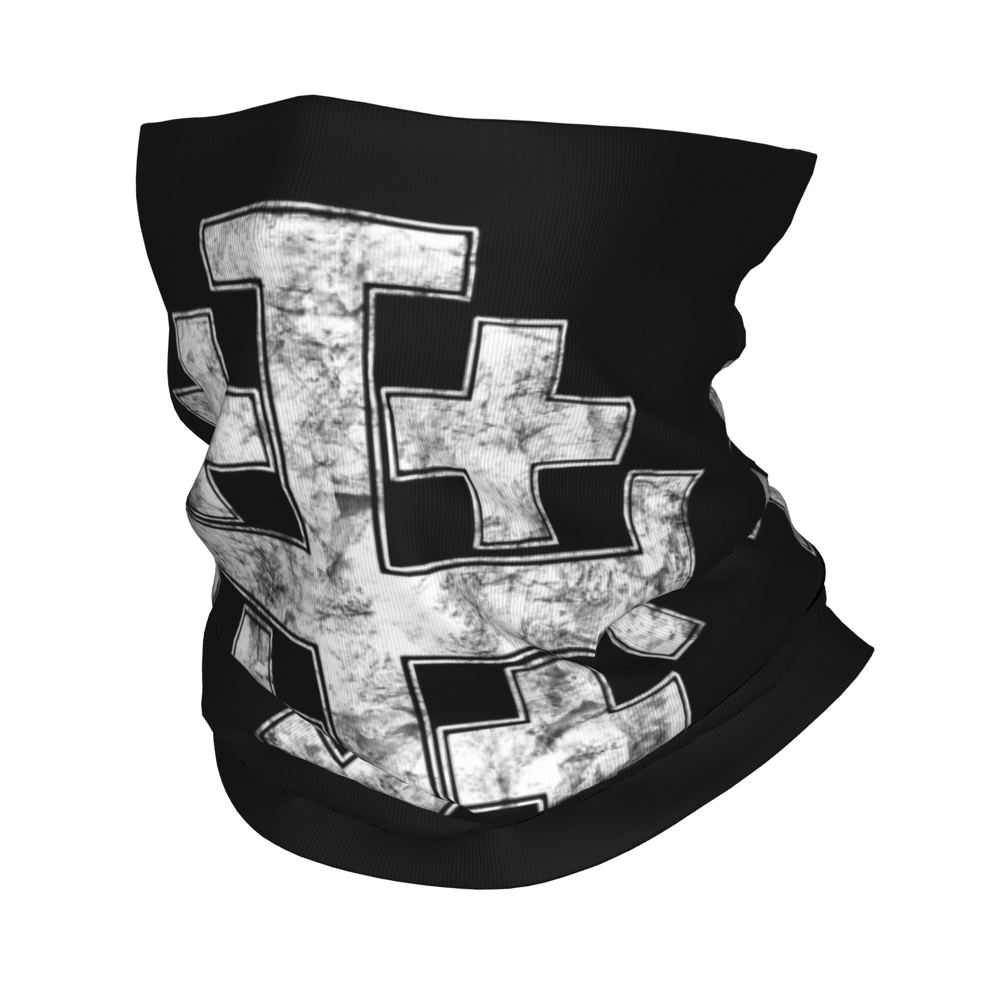 Balaclava Face Mask - Knight Jerusalem Cross Christian Bandana Neck