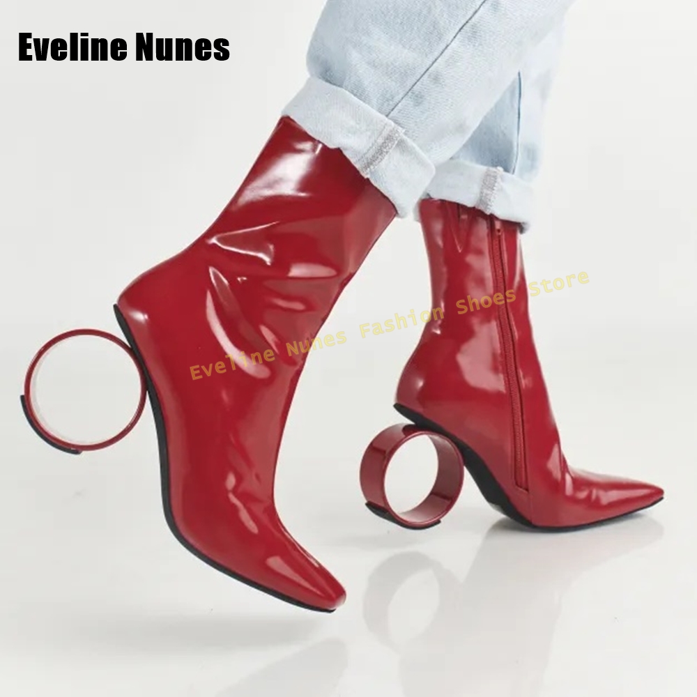 Shaped Heel Square Toe Fashion - Street Fashion Ladies recension och pris