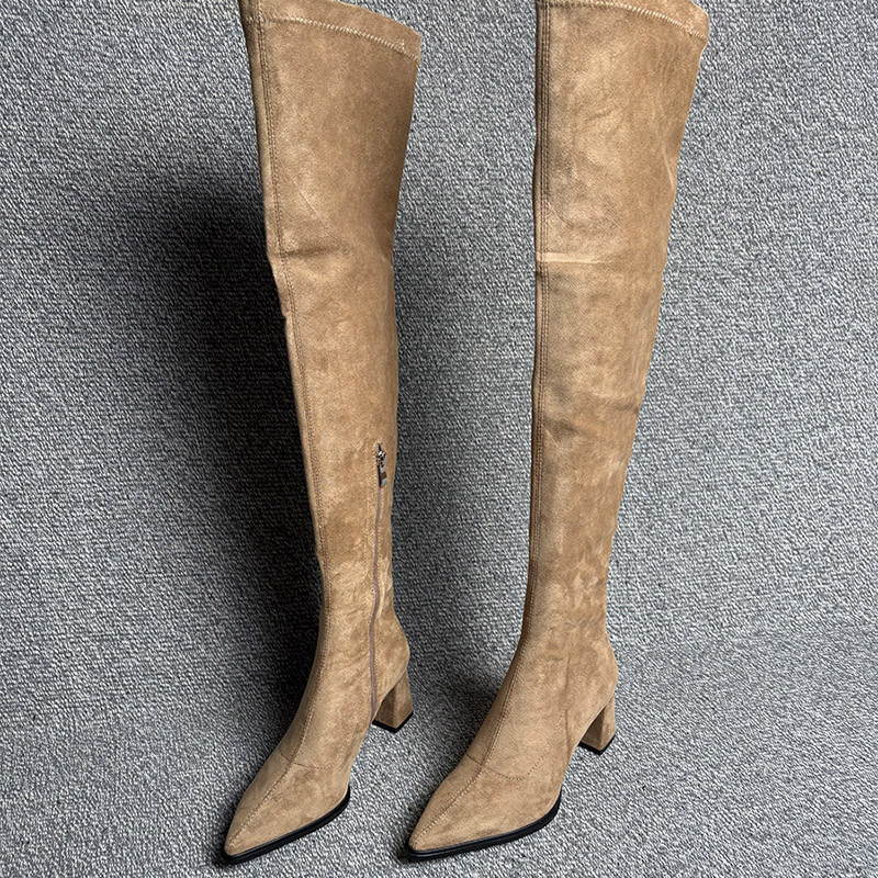 Winter Fashion Pointed Toe Wom - Street Fashion Rome recension och pris
