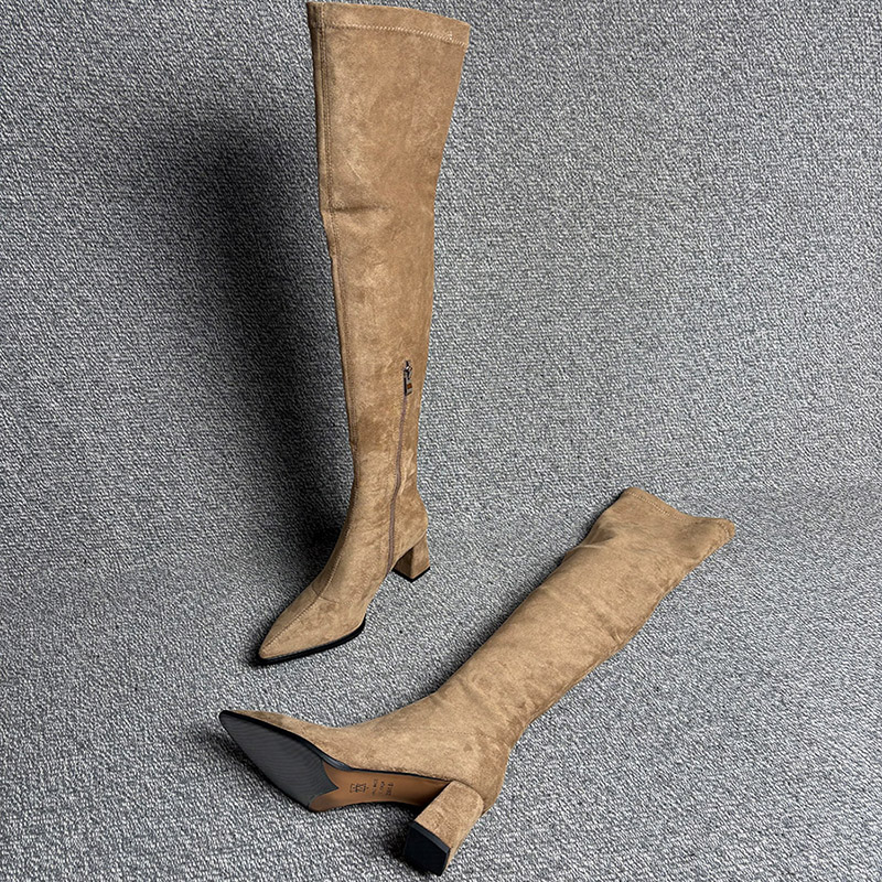 Winter Fashion Pointed Toe Wom - Street Fashion Rome recension och pris