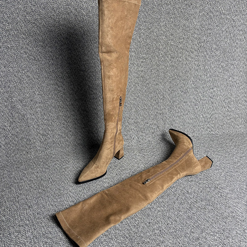 Winter Fashion Pointed Toe Wom - Street Fashion Rome recension och pris