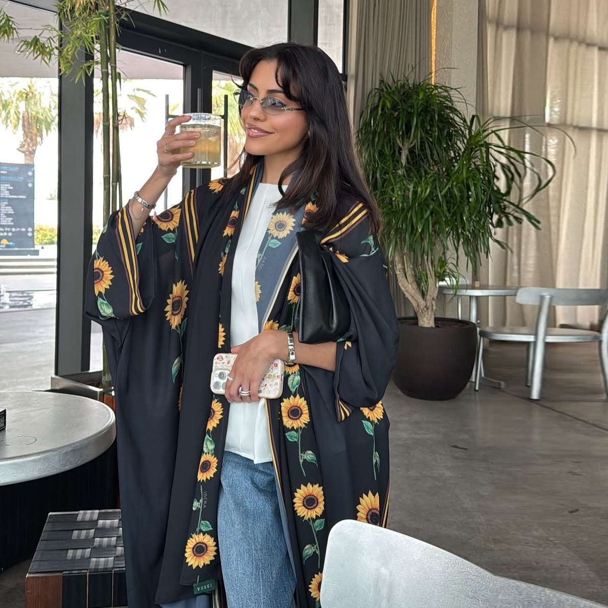 Dubai Cardigan Robe Dress with - Street Fashion Dubai recension och pris