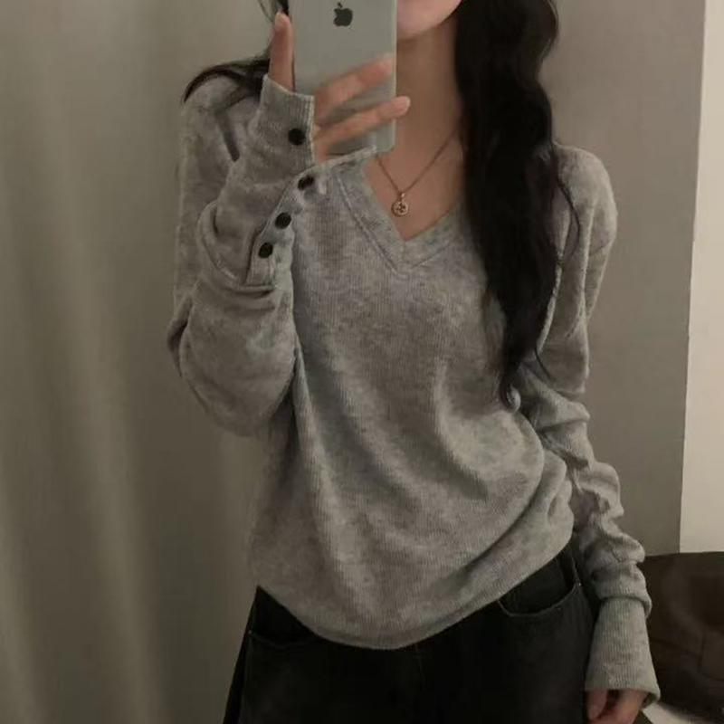 MEXZT Streetwear Gray Sweater  - Street Fashion In Korea recension och pris