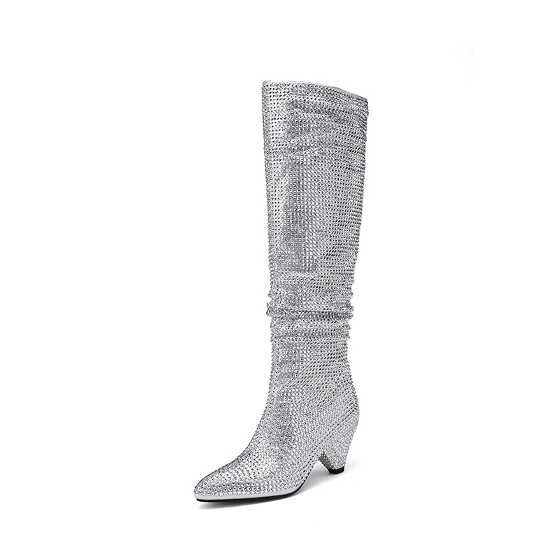 Fashion Spike Heels Crystal Lo - Street Fashion Ladies recension och pris