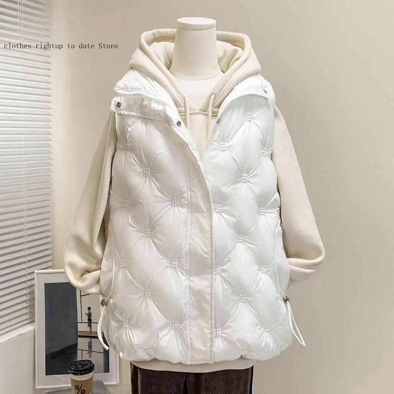 Autumn Winter Parkas Thicken W - Puffer Vest Padded recension och pris