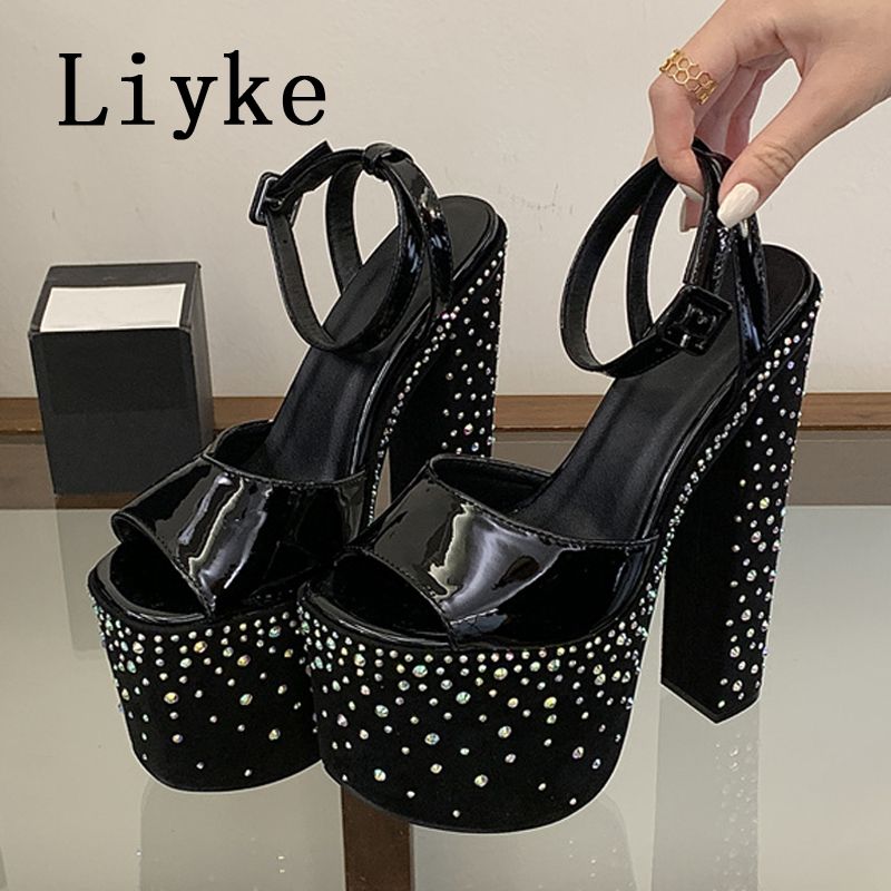 Liyke Fashion Crystal Rhinesto - Street Fashion Women recension och pris