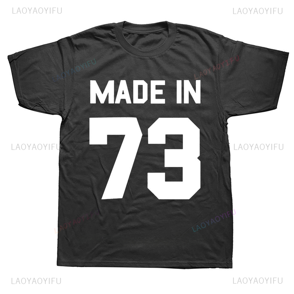 Hot Sale Made in 73 Graphic Cl - Street Fashion Types recension och pris