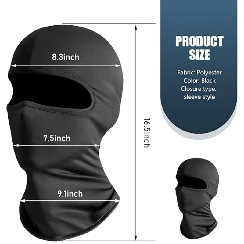 Unisex Sunscreen Breathable Ca - Balaclava Face Mask recension och pris