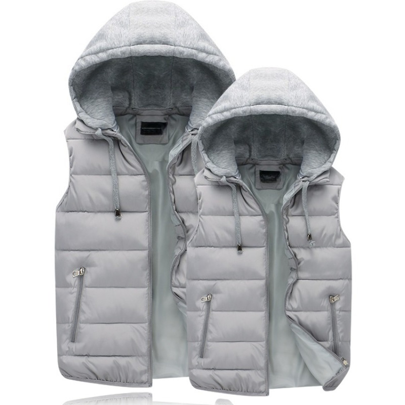 Down Cotton Padded Jacket Hooo - Puffer Vest Padded recension och pris