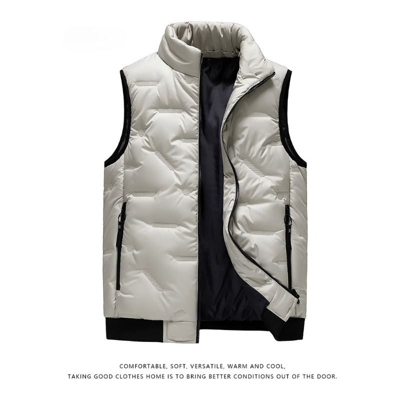 Winter Warm Men's Sleeveless P - Puffer Vest Padded recension och pris