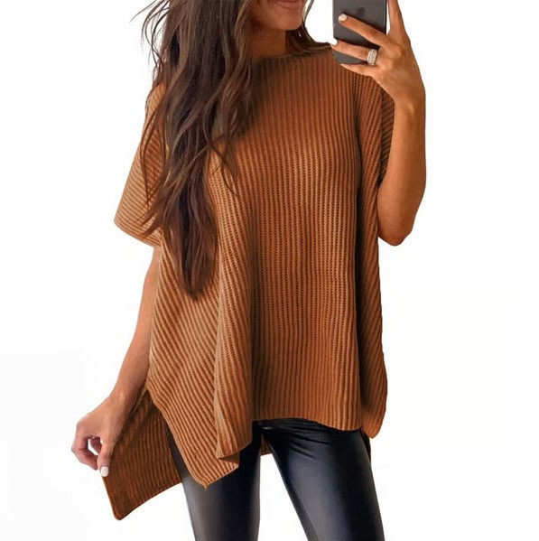 Casual Chenille T Shirt Oversi - Longline Tee Oversized recension och pris