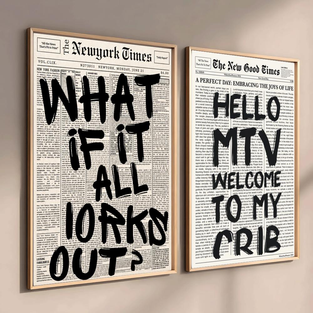 Street Art Meets Fashion Poste - Street Fashion Wallpaper recension och pris