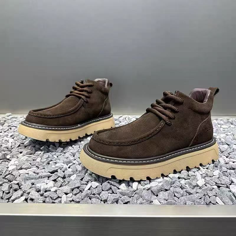 Autum Winter Men Platform Boot - Street Fashion Men 2025 recension och pris