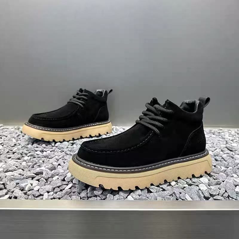 Autum Winter Men Platform Boot - Street Fashion Men 2025 recension och pris