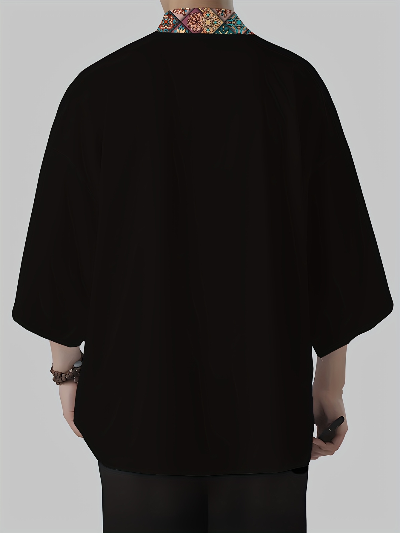 2026 Summer Men's Kimono 3D Pr - Street Fashion Clothing recension och pris