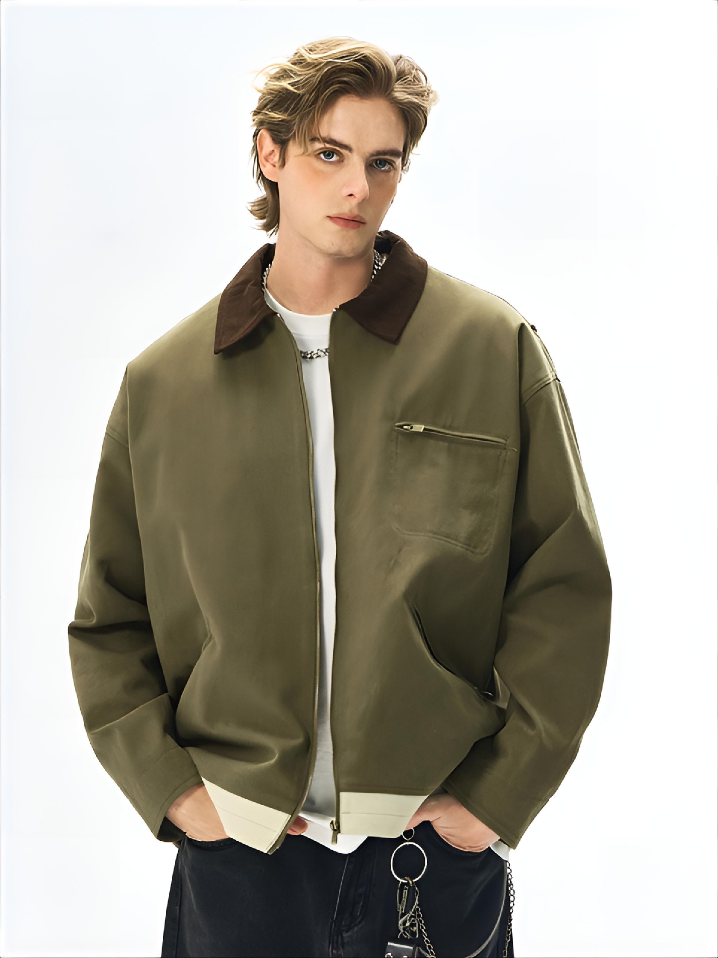 Mens Jacket Man Fashion Coats  - Street Fashion Culture recension och pris