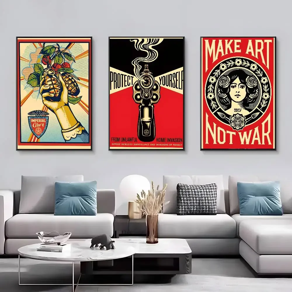Vintage Shepard Fairey Art Str - Street Fashion Wallpaper recension och pris