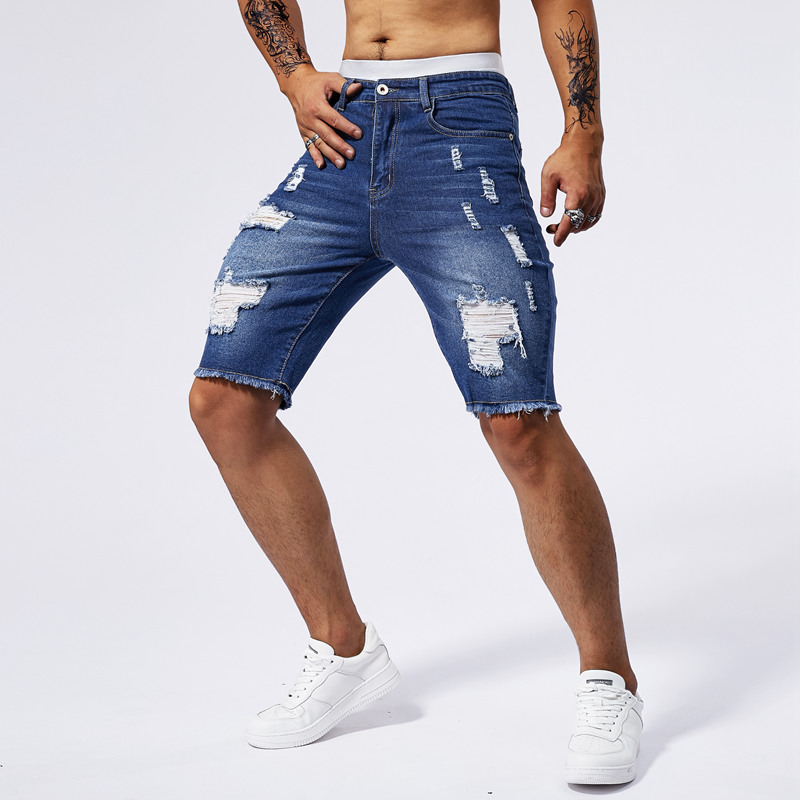 2025 Summer New Men's Ripped D - Street Fashion Men 2025 recension och pris