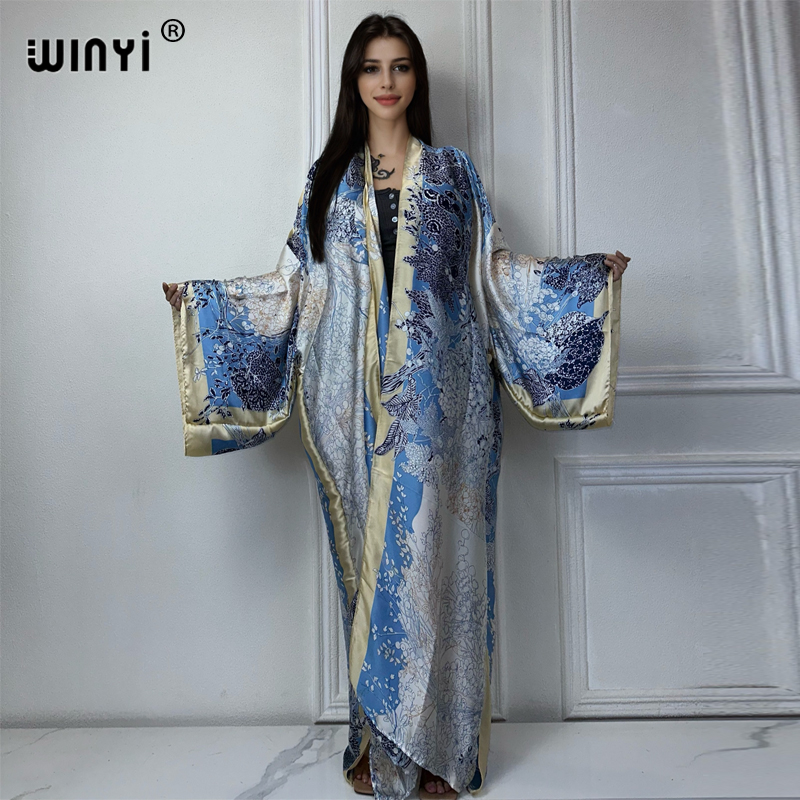 WINYI summer fashion kimono af - Street Fashion Dubai recension och pris