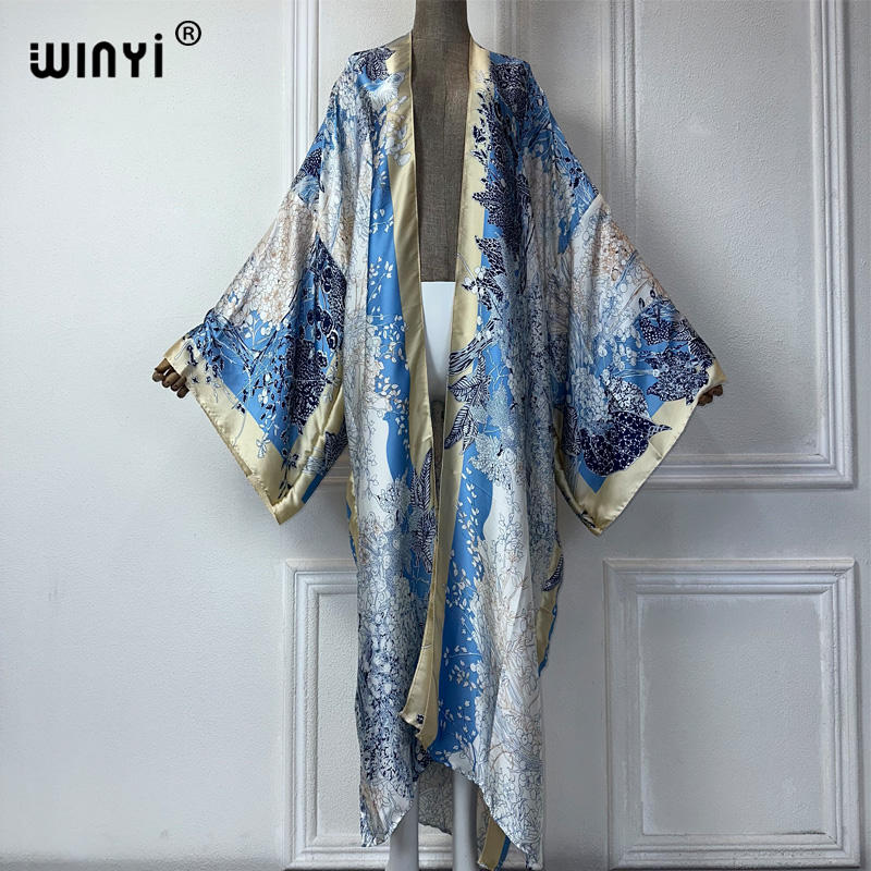 WINYI summer fashion kimono af - Street Fashion Dubai recension och pris