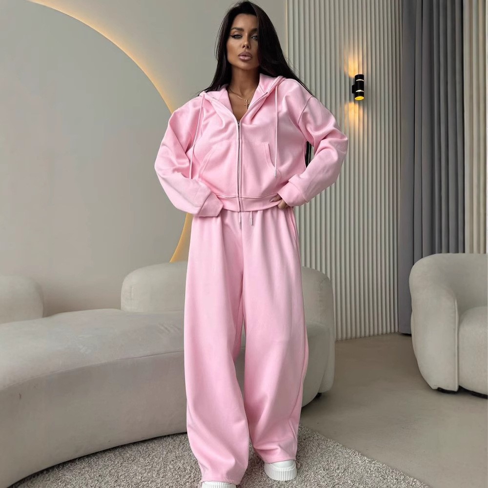 Women's Sports Suit Hooded Swe - Street Fashion Outfit For Men recension och pris