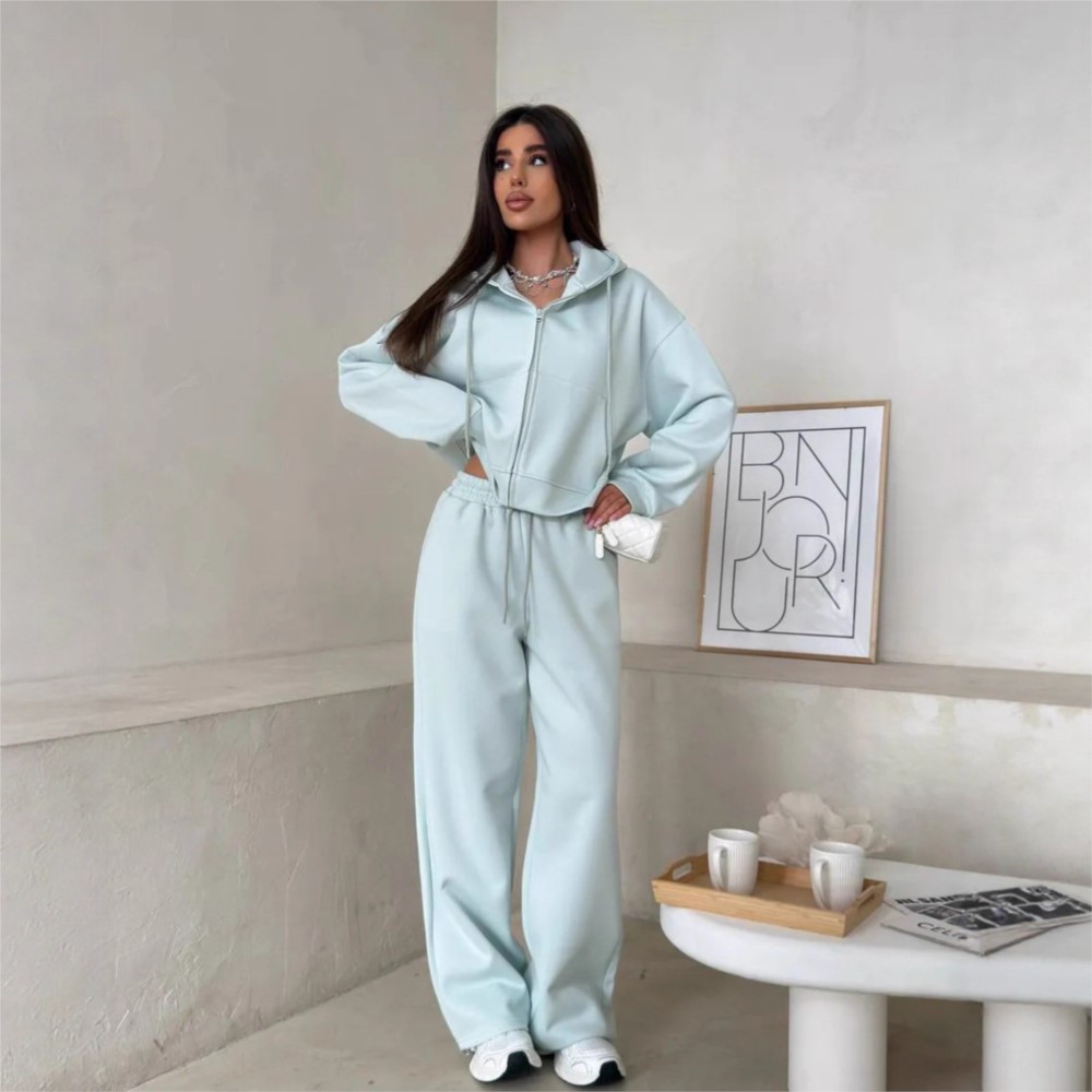 Women's Sports Suit Hooded Swe - Street Fashion Outfit For Men recension och pris
