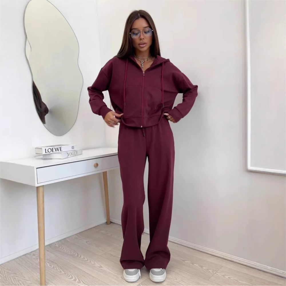 Women's Sports Suit Hooded Swe - Street Fashion Outfit For Men recension och pris
