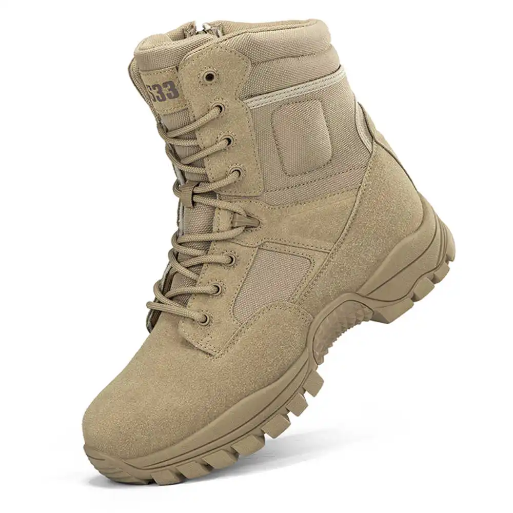 Nonslip Genuine Leather Hiking - Street Fashion Uk recension och pris