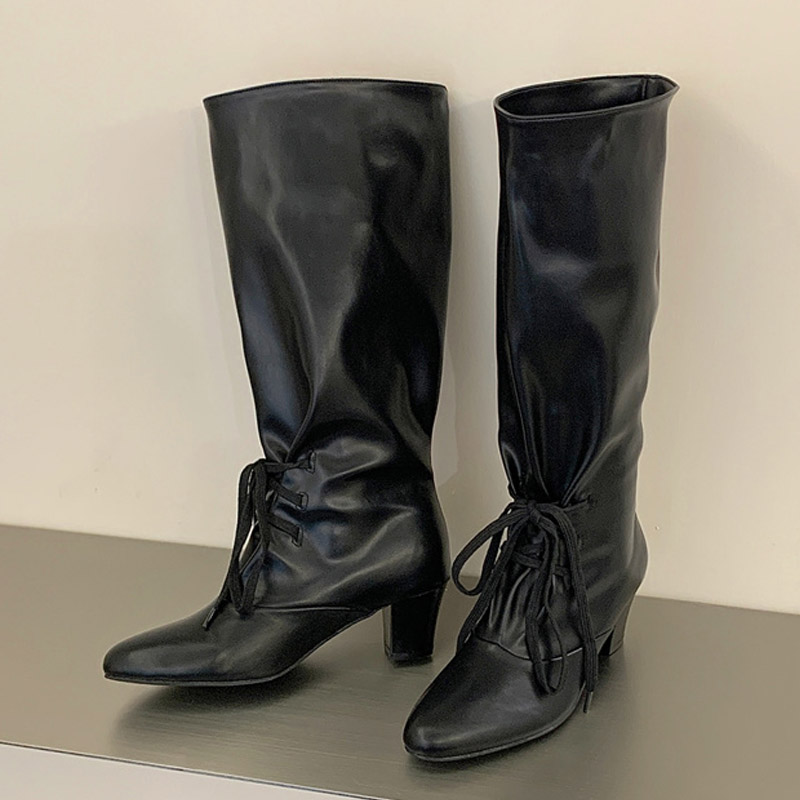 Eilyken Winter Fashion Lace Up - Street Fashion Ladies recension och pris