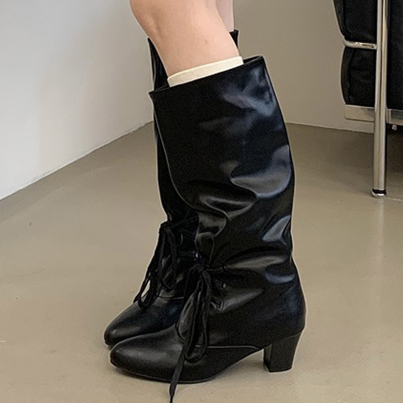 Eilyken Winter Fashion Lace Up - Street Fashion Ladies recension och pris
