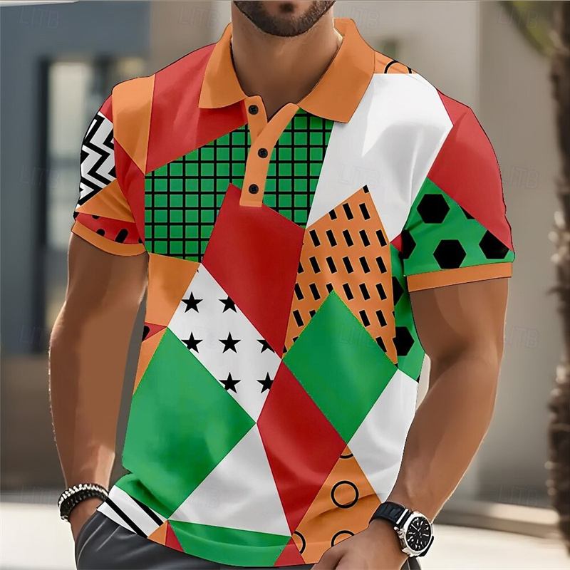 2025 Men's Polo Shirt Golf Shi - Street Fashion Men 2025 recension och pris