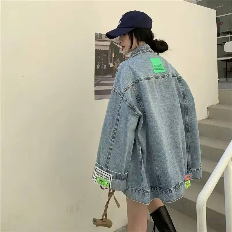 2025 New Fashion Denim Jacket  - Street Fashion In Korea recension och pris