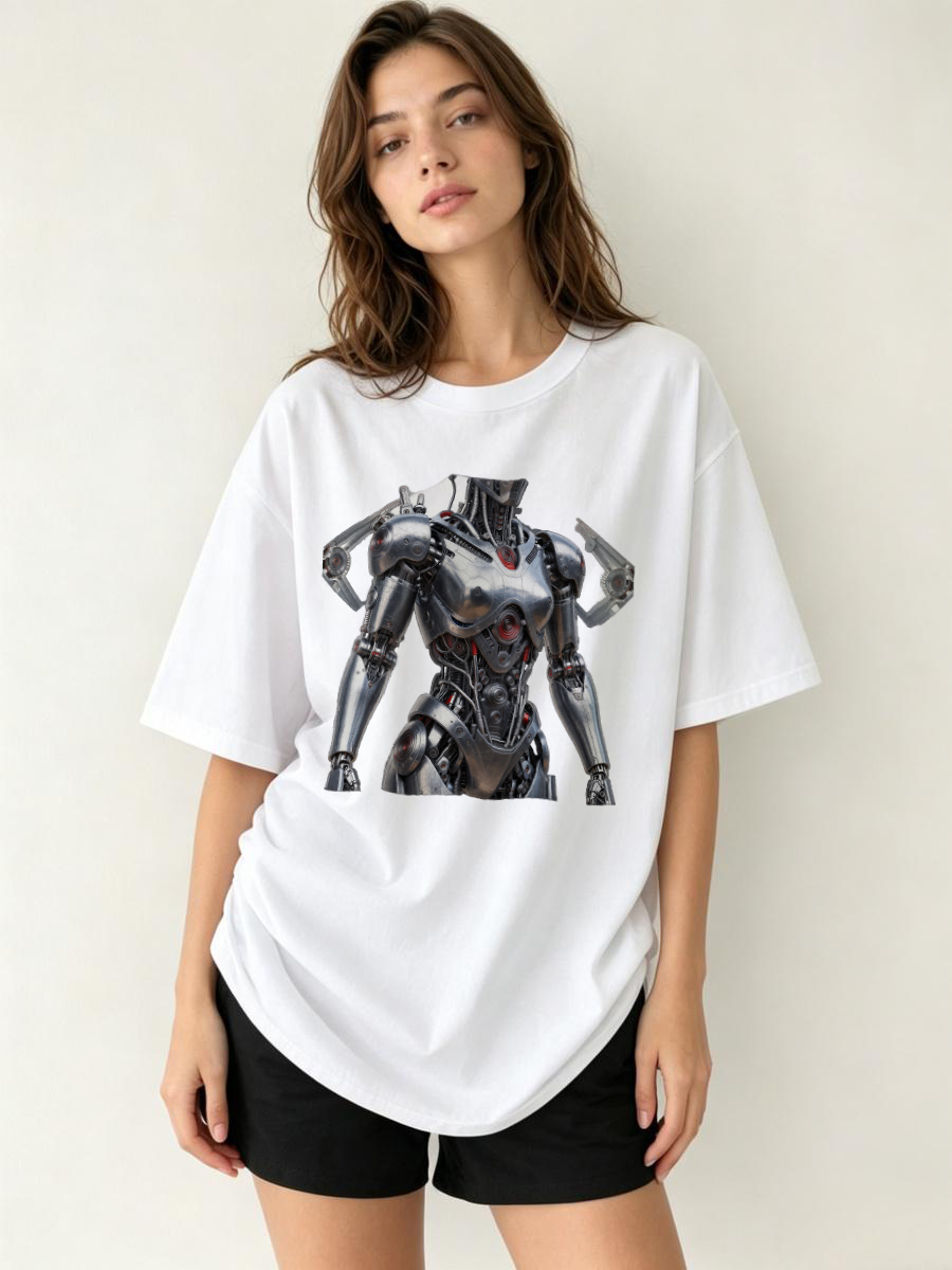 T Shirts Woman Oversized Longl - Longline Tee Oversized recension och pris