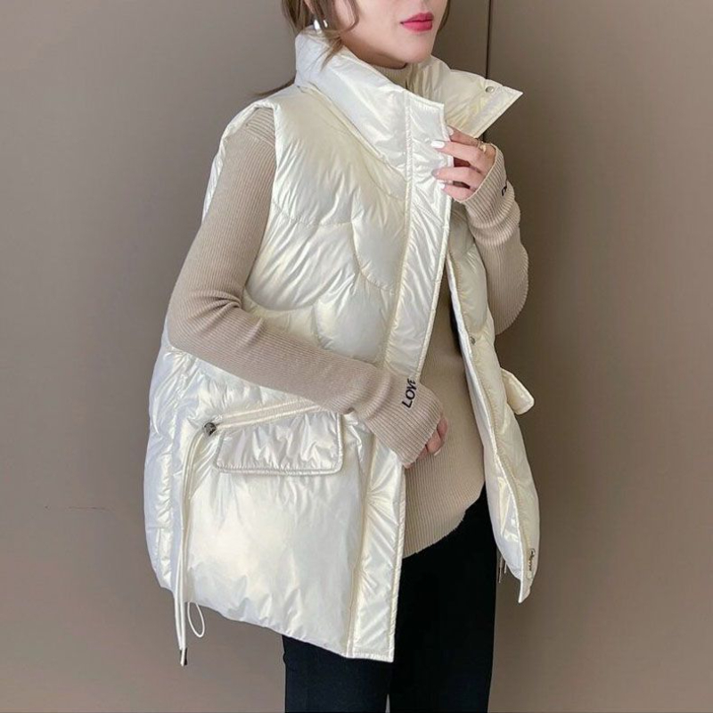 2024 New Down Cotton Waistcoat - Puffer Vest Padded recension och pris