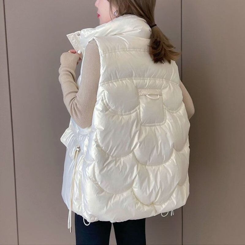 2024 New Down Cotton Waistcoat - Puffer Vest Padded recension och pris