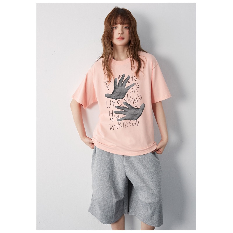 FUNNY GUY American Retro T-shi - Street Fashion For Short Guys recension och pris