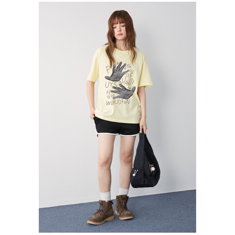 FUNNY GUY American Retro T-shi - Street Fashion For Short Guys recension och pris