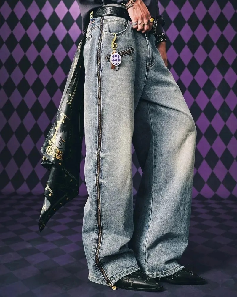 Y2K Streetwear Men Hip Hop Har - Street Fashion Types recension och pris