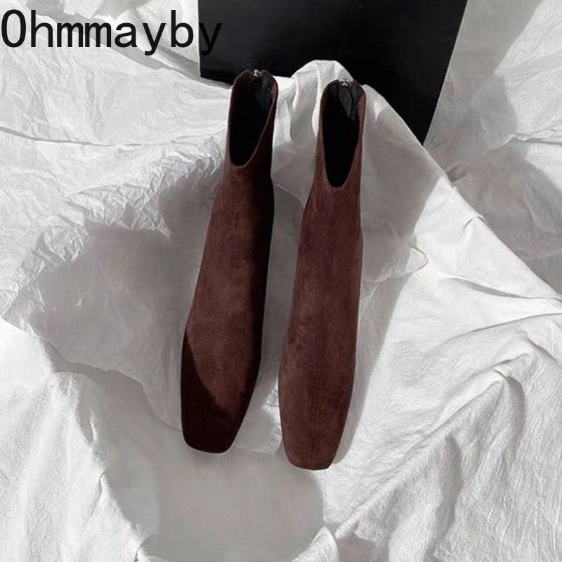 Autumn Winter Square Toe Woman - Street Fashion Rome recension och pris