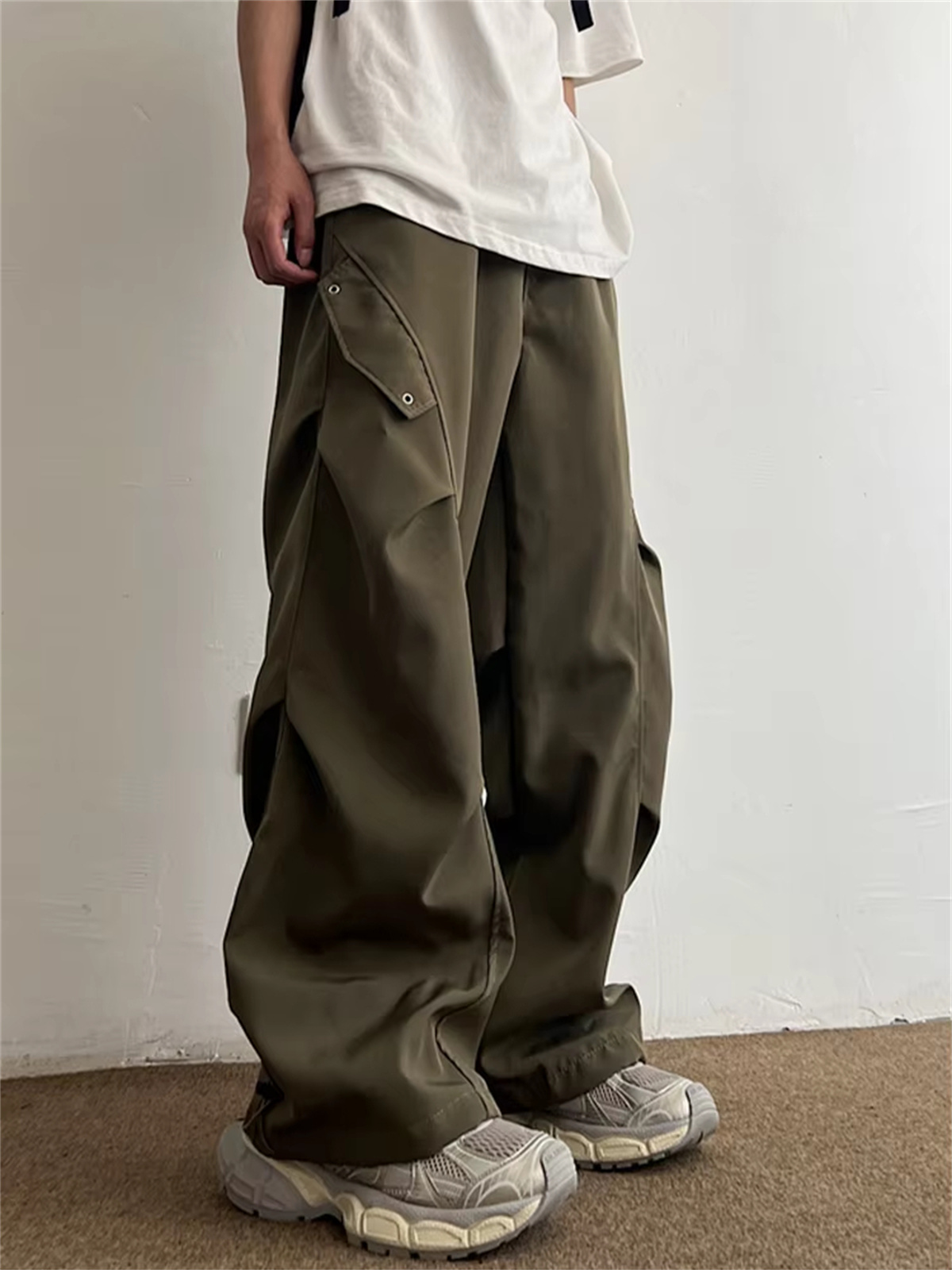 Techwear Parachute Cargo Pants - Street Fashion In Korea recension och pris