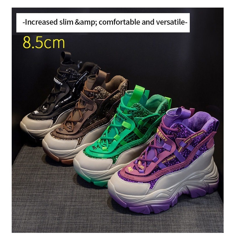 2025 Women's Hidden Wedge Snea - Street Fashion Ladies recension och pris